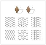3D Wandpanelen LINE Deep Blue - 3
