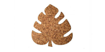 Kurkvel 30/27 cm decor - set van 4 stuks