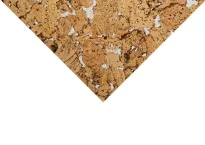 Decoratieve kurk op de muur MALTA WHITE 3MM - 2