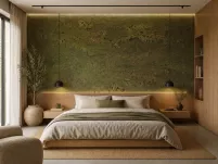 Decoratieve kurk wandbekleding  Exclusive Green 3mm - 3